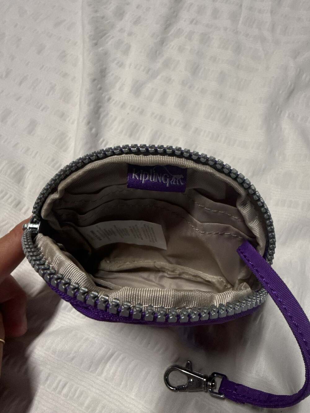 Kipling Ysabella Small Nylon Coin Purse Wristlet - Picture 4 of 6